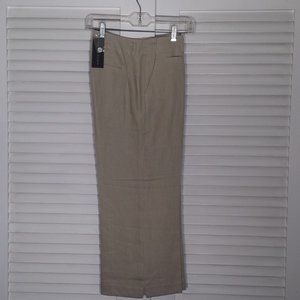 Madison Studio Linen Wide Leg Crops
